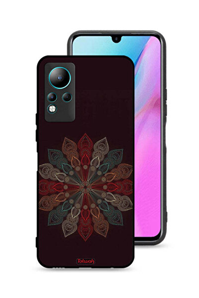 Tolwak غطاء حماية لهاتف إنفينيكس نوت 11 بنقشة زهرة ماندالا