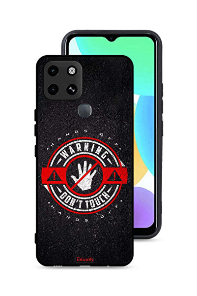 Tolwak غطاء حماية لهاتف Infinix Smart 6 تحذير: لا تلمسه