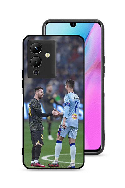 Tolwak غطاء حماية لهاتف إنفينيكس نوت 12 برو 5G ميسي ورونالدو