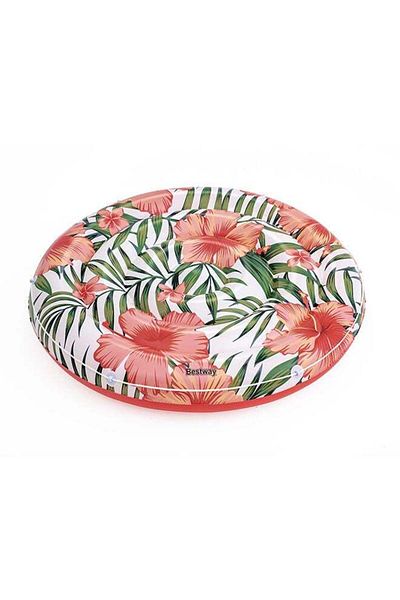 BESTWAY Tranquil Palm Island Inflatable Float - Multicolor 26-43410M