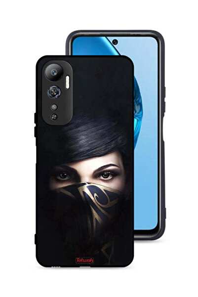 Tolwak غطاء حماية لهاتف Infinix Hot 20 4G بطبعة فتاة محجبة