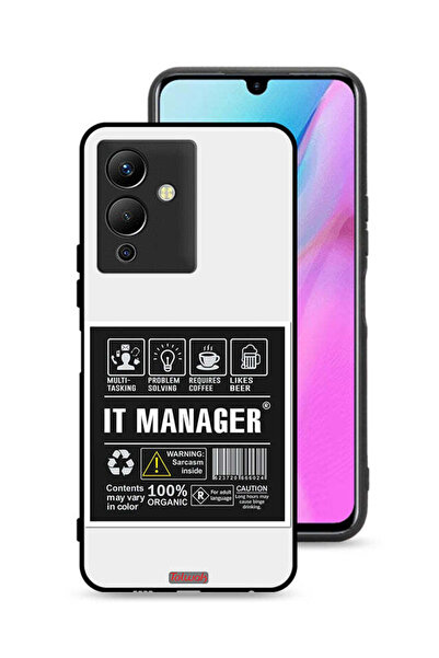 Tolwak غطاء حماية لجهاز Infinix Note 12 Pro 5G مع ملصق مدير تكنولوجيا المعلومات