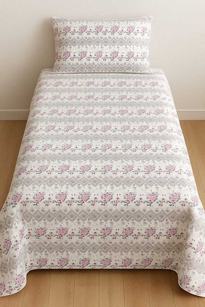 Butik 100% Cotton Quilted Single Pique Set