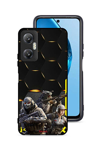 Tolwak غطاء حماية لجهاز Infinix Hot 20 5G بخلفية Cyberpunk