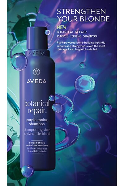 Aveda Botanical Repair Purple Toning Shampoo Yıpranmış ve Sarı Boyalı Saçlar İçin Mor Şampuan 200ml