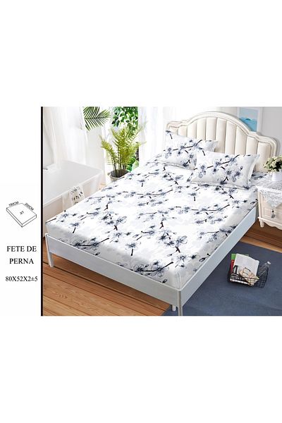 CHIRASO CHIRASO Set Bed Cover, Fine Cotton, 180x200 cm and 2 Pillowcases 80x52 cm