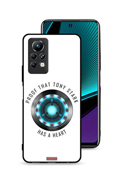 Tolwak غطاء حماية لهاتف Infinix Note 11 Pro دليل على أن توني ستارك لديه قلب