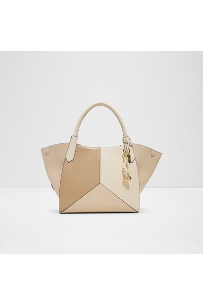 Aldo Beige L City Handbags for Female