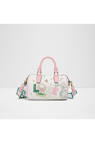 Aldo White L City Handbags for Female