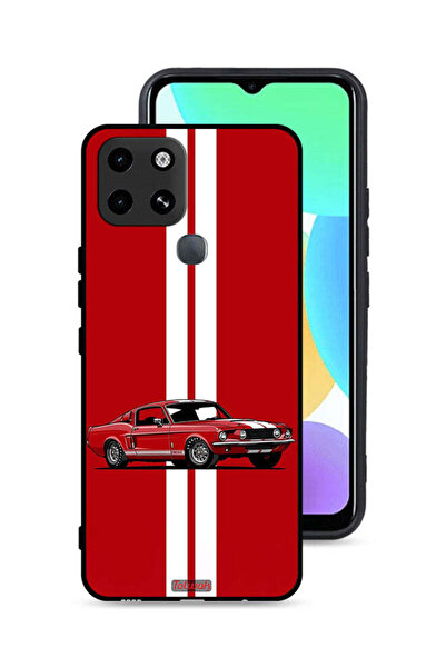 Tolwak غطاء حماية لهاتف Infinix Smart 6 بتصميم سيارة كلاسيكية تجريدية