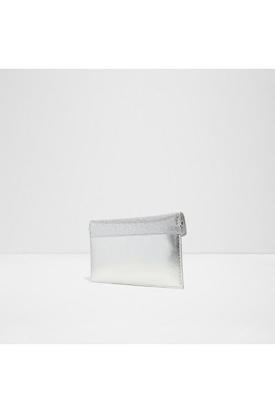 Aldo Silver-colored L Dress Handbags for Female