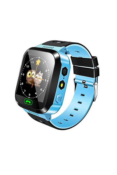 JustZEN Ceas inteligent pentru copii JustZEN™ JZQ 528, localizare LBS, ecran tactil color, lanternă, buton SOS, albastru