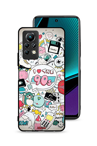 Tolwak غطاء حماية لهاتف Infinix Note 11 Pro - أحب التسعينيات