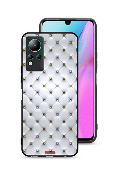 Tolwak غطاء حماية لهاتف Infinix Note 11 مطبوع عليه دبابيس على القماش