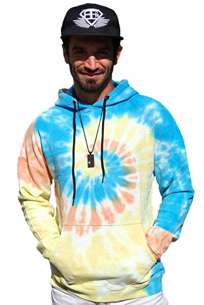 MBrands Hanorac slim fit pentru bărbați, MBrands, multicolor, albit manual, bumbac XXL