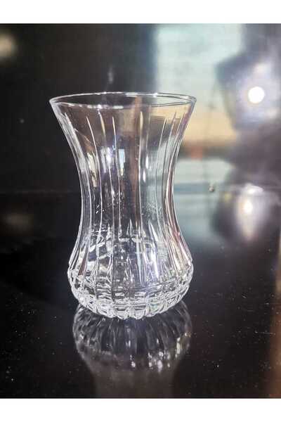 Paşabahçe 6 Adet Bakara Model 130 ml Kristal Çay Bardağı