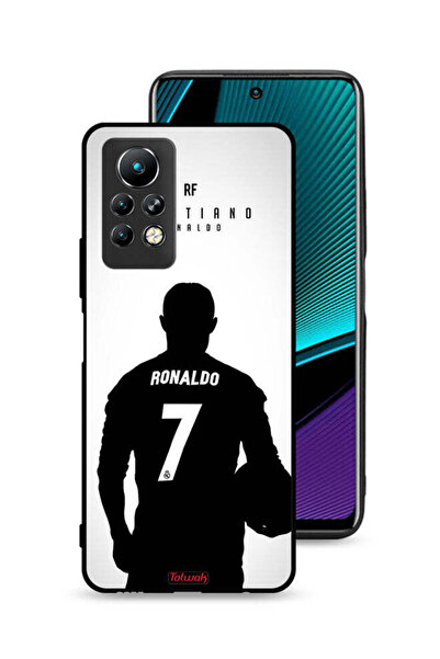 Tolwak غطاء حماية لهاتف Infinix Note 11 Pro بقناع كريستيانو رونالدو