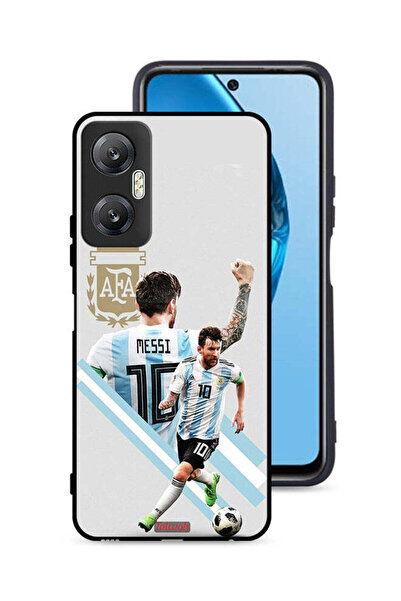 Tolwak غطاء حماية لهاتف Infinix Hot 20 5G برسومات ليو ميسي