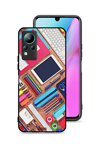 Tolwak غطاء حماية لهاتف Infinix Note 11 بتصميم فتاة هوبي ديسك