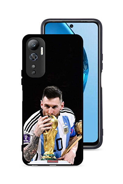 Tolwak غطاء حماية لهاتف Infinix Hot 20 4G بتصميم ميسي