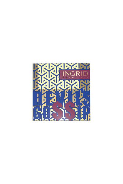 INGRID DEVIL'S GOSSIP Eyeshadow Palette Ingrid Cosmetics, 10 g