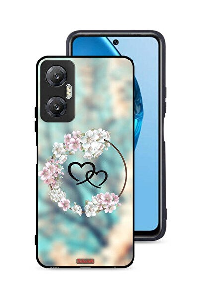 Tolwak غطاء حماية لهاتف Infinix Hot 20 5G برسومات قلوب في خاتم