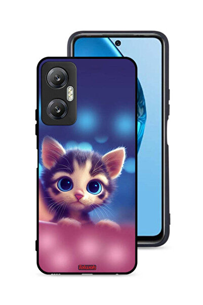 Tolwak غطاء حماية لهاتف Infinix Hot 20 5G بتصميم قطة صغيرة