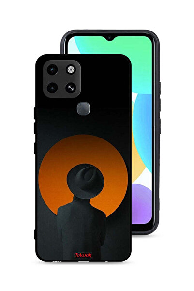 Tolwak غطاء حماية لهاتف Infinix Smart 6 بتصميم قبعة بوي آرت