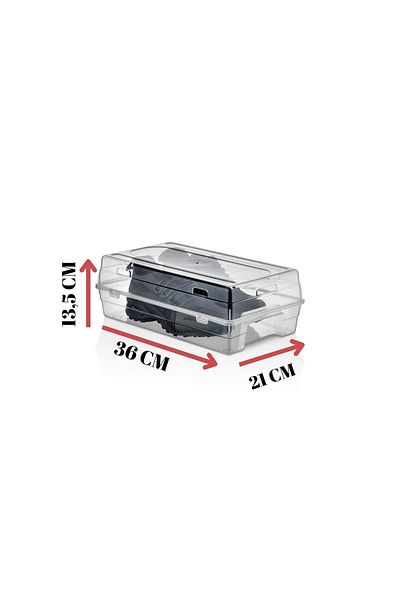 ALP HOME 10-Piece Men's Shoe Storage Box – Can Be Arranged One on Top of the Other, Lid Design