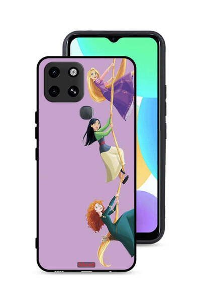 Tolwak غطاء حماية لهاتف إنفينيكس سمارت 6 برسومات تسلق للبنات