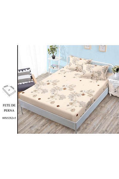CHIRASO CHIRASO Set Bed Cover, Fine Cotton, 180x200 cm and 2 Pillowcases 80x52 cm