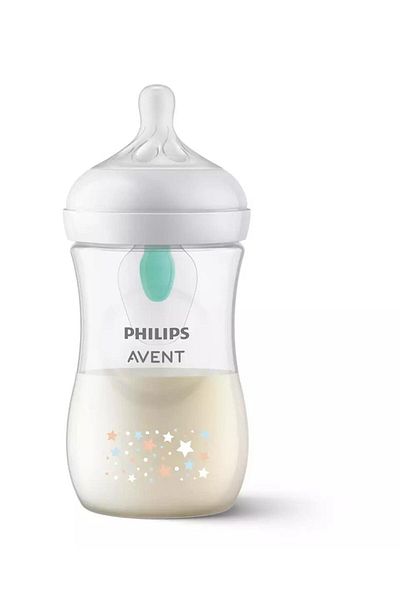 Philips Avent Biberon Philips Avent SCY673/82, AirFree, 260 ml,debit 3, tetina fara scurgeri, +1 luni