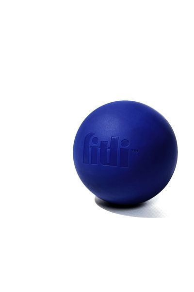 Fitli Minge din silicon pentru masaj terapeutic, diametru 6 cm, Albastru
