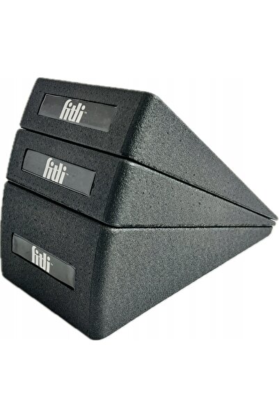 Fitli Set pene fitness,cu 3 unghiuri de inclinare, Negru