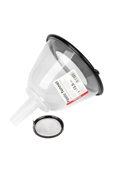 AMIO Universal funnel with sieve and lid 13.5cm