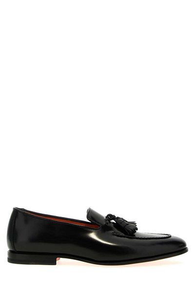 Santoni Santoni Nappa Leather Moccasins