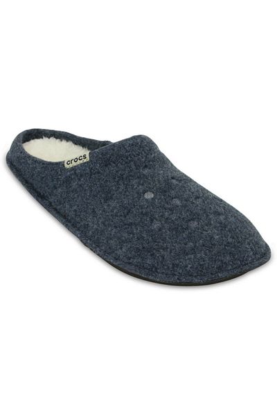 Crocs Classic Slipper 37-38 EU - M5/W7 US Blue - Nautical Navy/Oatmeal
