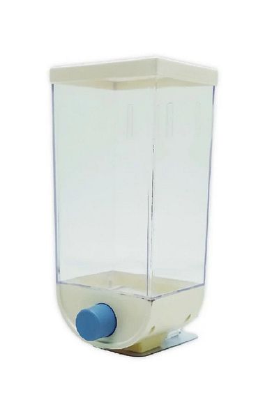 BASURRAH 1.5L Rice & Grain Dispenser – Airtight Food Storage Container with Easy-Pour Spout