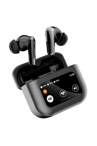 SONORH Căști wireless cu ecran tactil, microfon, bas profund, reducere a zgom...