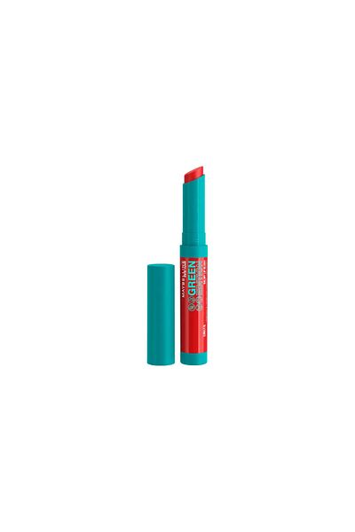 Maybelline New York Balsam de buze pigmentat cu efect de hidratare intensa, Green Edition, 02 bonfire, 1.7 g