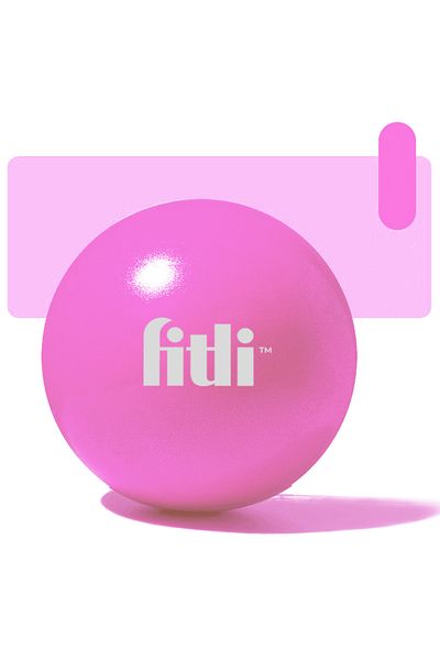Fitli Minge fitness 22cm, pump included, Roz