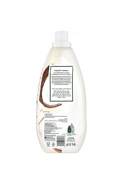 Comfort Plant Based Naturals Tropical Coconut Scent Fabric Softener