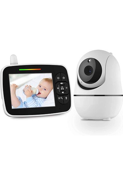 ideal STORE Baby Roko IdealStore Video and Audio Baby Monitoring System, 3.5 inch HD Screen, Veder