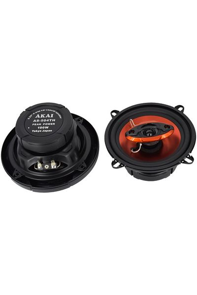 IDL AKAI 5 idealSTORE" AS-504TH audio speaker set, Size 13cm, Power 100W, coil diameter 25mm, Twee