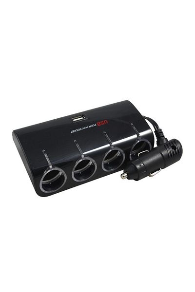 ideal STORE Prelungitor bricheta IdealSTORE, 4 cai cu fir si USB