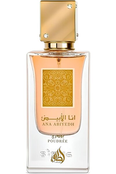 lattafa Ana Abiyedh Poudree Eau de Parfum, 60 ml, Unisex