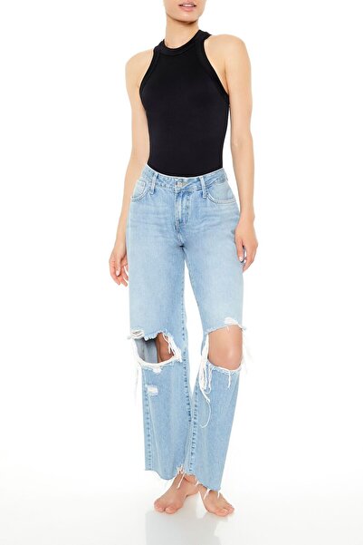 Forever 21 Dikişsiz Halter Yaka Bodysuit