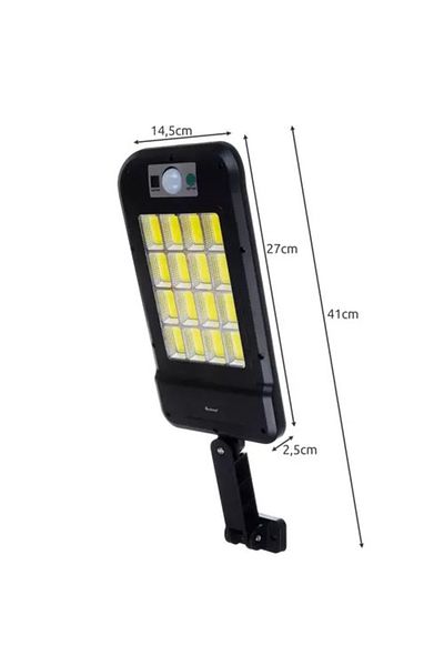 OEM Solar Street Light, Includes 240 COB LEDs, Motion Sensor, Built-in Solar Panel, 4 Lighting Modes