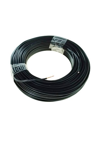 OEM Electrical conductor roll, 2.5 mmp, copper, 100 m, FE-40912-BK, black