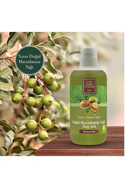 Eyüp Sabri Tuncer Nature's Renewing Power Macadamia Series, Shower Gel, Shampoo and Lotion